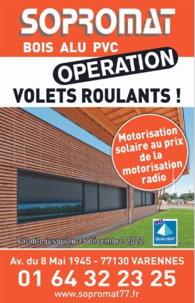 Opération volets roulants
